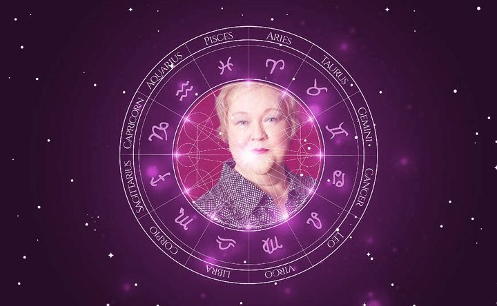 Imagem representando o mapa astral de Kathy Kinney