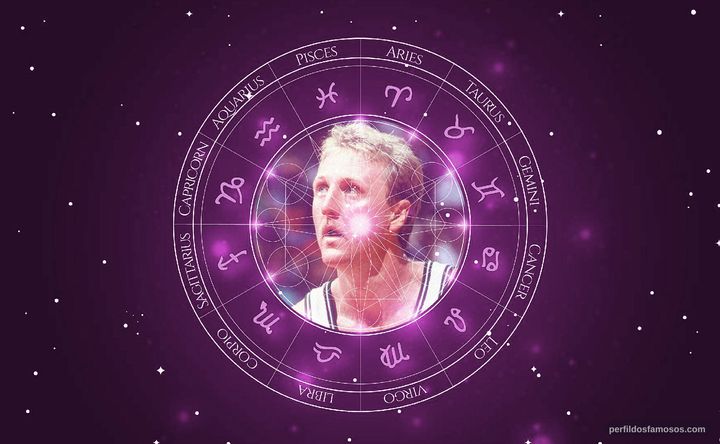 Imagem representando o mapa astral de Larry Bird