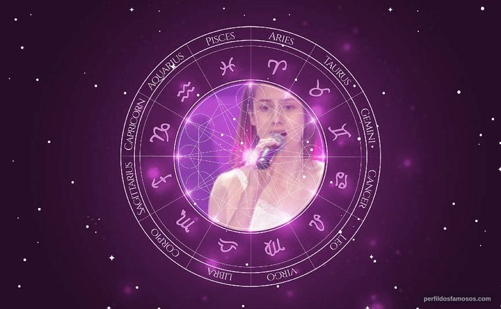 Imagem representando o mapa astral de Letícia Roennau