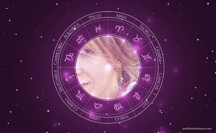 Imagem representando o mapa astral de Linda Emond