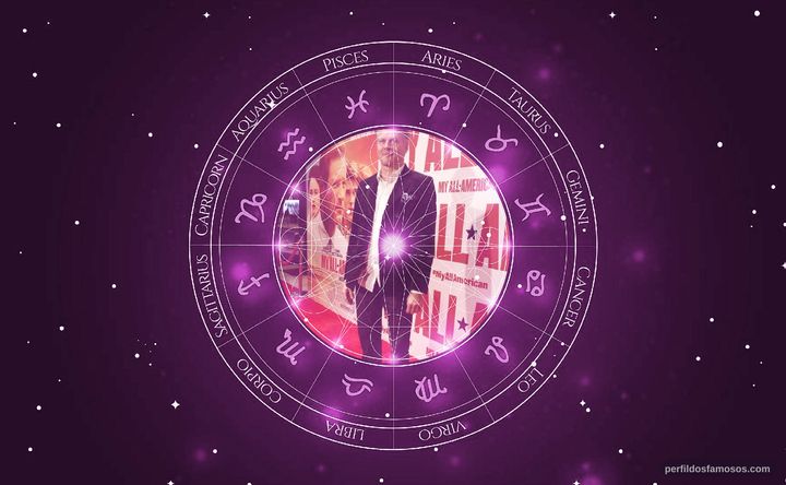Imagem representando o mapa astral de Michael Reilly Burke