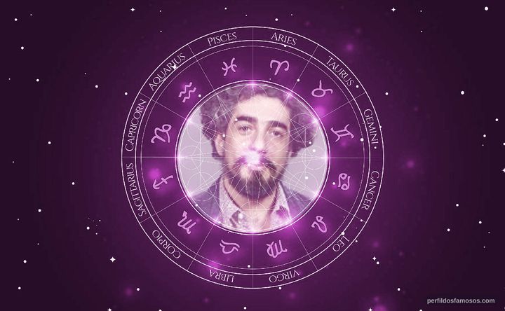 Imagem representando o mapa astral de Michel Melamed