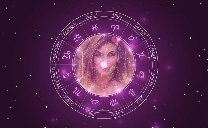 Imagem representando o mapa astral de Natalia Tena