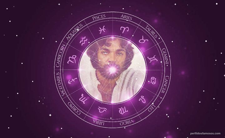 Imagem representando o mapa astral de Peninha