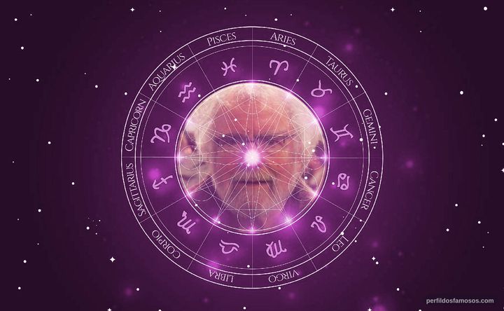 Imagem representando o mapa astral de Peter Fleischmann