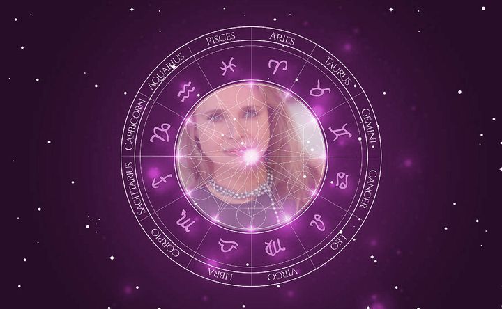 Imagem representando o mapa astral de Priscilla Barnes