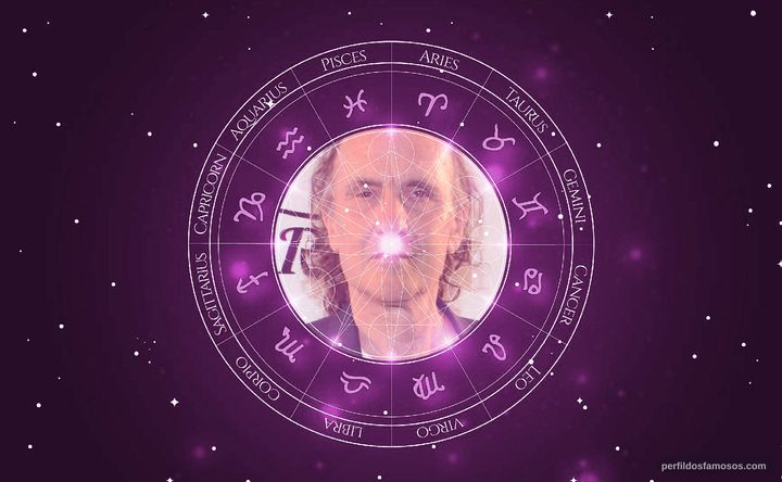 Imagem representando o mapa astral de Robert Goodman