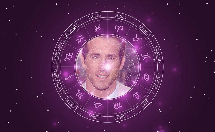 Imagem representando o mapa astral de Ryan Reynolds