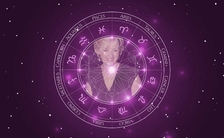 Imagem representando o mapa astral de Tina Brown