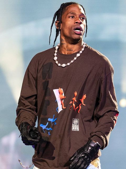 Clique para saber idade, peso, altura, etc de Travis Scott. Foto de Travis Scott