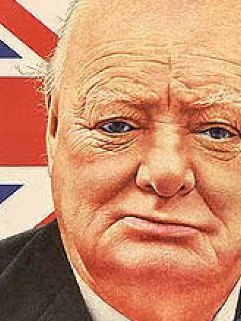 Clique para saber idade, peso, altura, etc de Winston Churchill. Foto de Winston Churchill